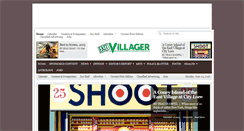 Desktop Screenshot of eastvillagernews.com